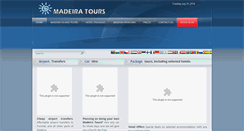 Desktop Screenshot of madeira-tours.info